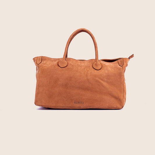 Rhode bag in Sugar almond hunting suede