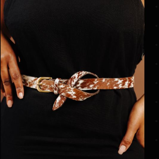 The Mara belt-Cowhide