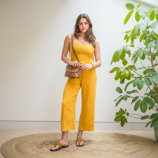 Yellow Jumpsuit - 2048x2048px