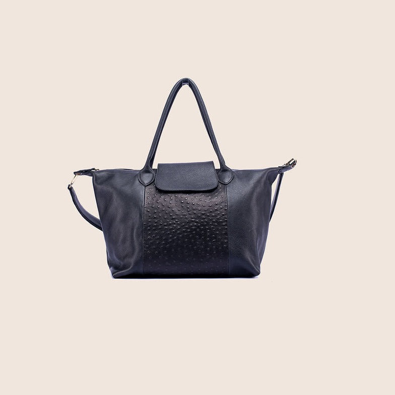 All day top handle in All Leather